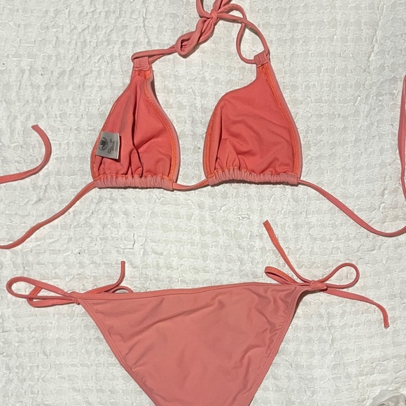 Pink Classic Triangle Bikini Set - Picture 3 of 3